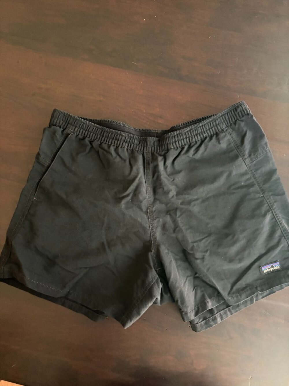 Patagonia BAGGIES Black 4 inch size small